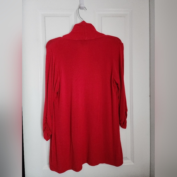 Item #:22 Red MOD cardigan - Picture 2 of 5